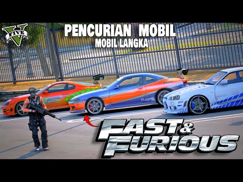 AKSI EPIC !! PENCURIAN MOBIL TERLANGKA YANG ADA DI KOTA !! GTA 5 ROLEPLAY