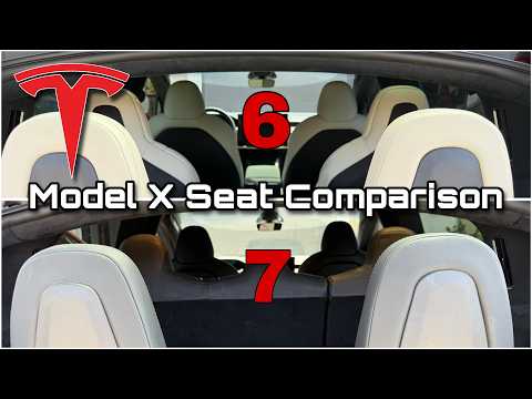 Choosing Between the 6-Seater and 7-Seater Tesla Model X?