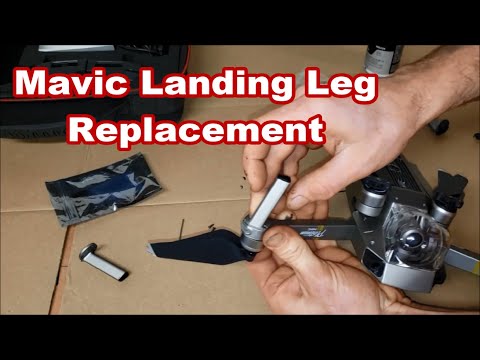 Broken Mavic Leg? Fast Easy Repair! aka Landing Gear Legs