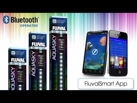 FluvalSmart App Operation // Aquasky 2.0 Bluetooth LED