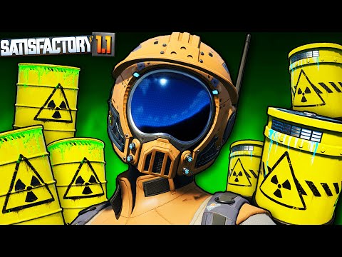 Doing a VERY SAFE (totally fine) Nuclear Meltdown Test - Satisfactory 1.1