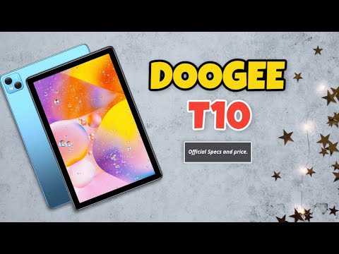 DOOGEE T10 - first look (2022):  Camera, Price, Review, Specifications || Doogee tablets