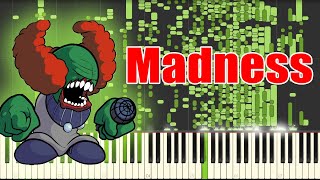 Madness - Friday Night Funkin Tricky MIDI | Madness Piano sound