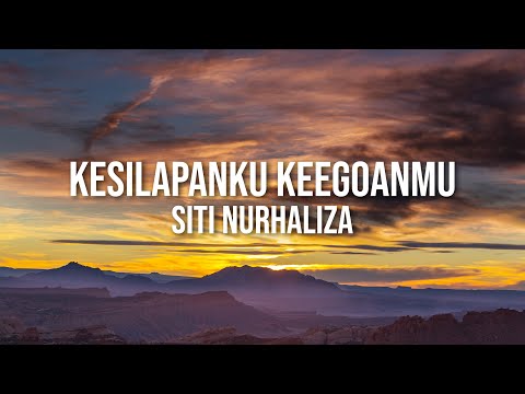 Siti Nurhaliza - Kesilapanku Keegoanmu（Official Lyric Video)