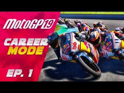 MotoGP19 Career Mode Episode 1 Red Bull Rookies Cup: NOT A GREAT START