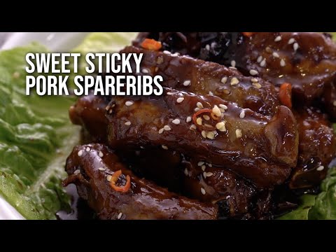 Sweet Sticky Pork Spareribs, SIMPOL!