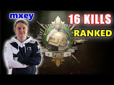 Team Liquid mxey - 16 KILLS in RANKED - M416+QBU - SQUAD with ibiza, clib & rare023