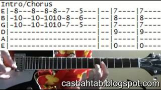 The Clash Rock the Casbah Guitar Lesson Chords &amp; Tab Tutorial