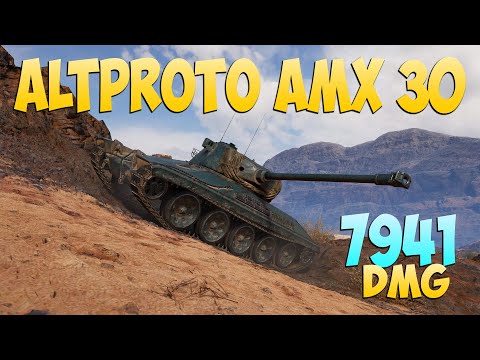 A. P. AMX 30 B - 10 Frags 7.9K Damage - The medal is good! - World Of Tanks