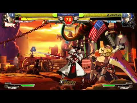 Okizeme #5 - GGXrd Rev2 - nagai (Ramlethal) vs WindGodDude (Ky)