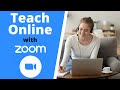 Teach Online With Zoom Beginners Tutorial