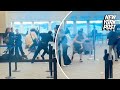 Delta Air Lines passenger jumps behind check-in counter, dodges police & screams, ‘I will kill you’