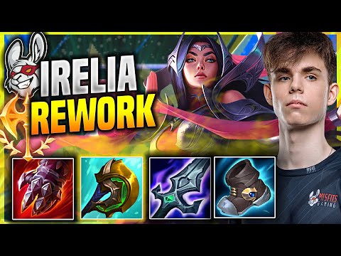 VETHEO FIRST GAME WITH IRELIA NEW REWORK MID! - MSF Vetheo Plays Irelia MID vs Sett! | Season 11