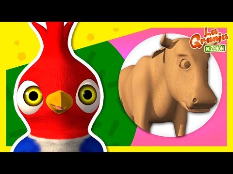 Adivina con Pajarón Los Animales de La Granja de Zenón #2 | La Granja de Zenón