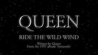 Queen - Ride The Wild Wind - (Official Lyric Video)
