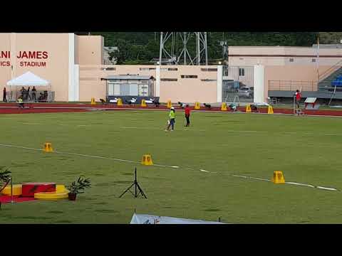 U13 girls 200m final winner   ShantayAugustine 26.44