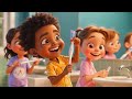 Brushy Clean And White Kids Rhyme Songs Kiddo Squad World