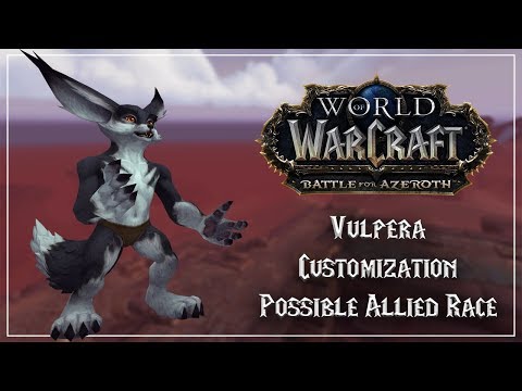 Vulpera - Voldunai Customization - Battle for Azeroth - Patch 8.0.1