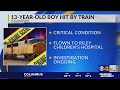 13 Year Old Boy Hit By Train