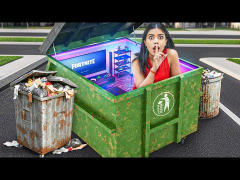 I Built a Secret Room in Public!