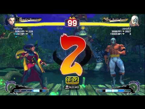 Jiban (Rose) vs. SolarPowerXBOX (Zangief), zeny53 (El Fuerte) - SSF4 AE 2012 Ranked Matches
