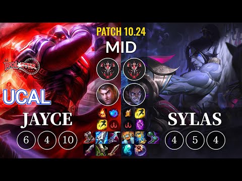KT Ucal Jayce vs Sylas Mid - KR Patch 10.24
