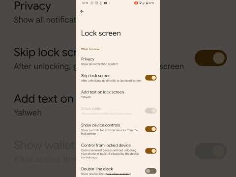 How to activate or deactivate always on display on pixel4 or 4xl with android 13.