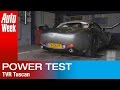 Op de Rollenbank - TVR Tuscan