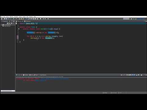 Java Tutorial 12 Arrays And Objects Arabic