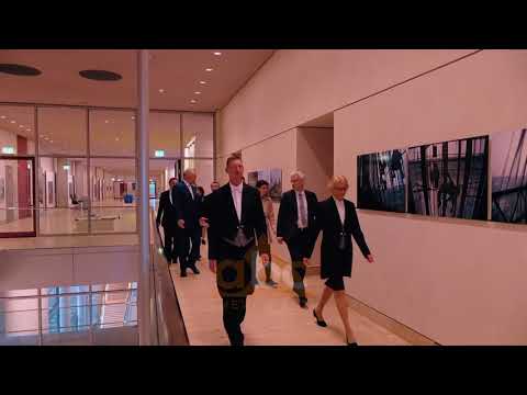 Perfundon takimi Rama - Merkel | ABC News Albania