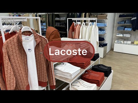 Lacoste new clothing collection for men or women