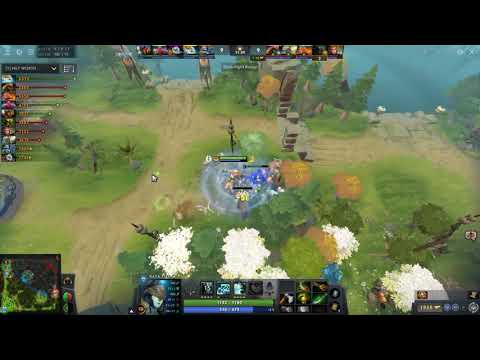 EG Arteezy Naga Siren Gameplay MVP MMR | Dota 2