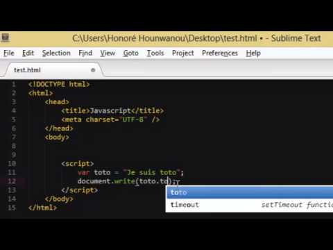 Javascript 29 Programmation orientée objet Part 1