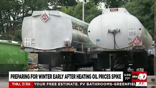 Preparing for winter early after heating oil prices spike