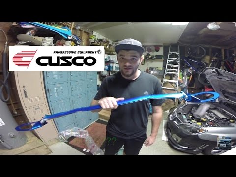 Cusco Front Strut Bar Unboxing/Install