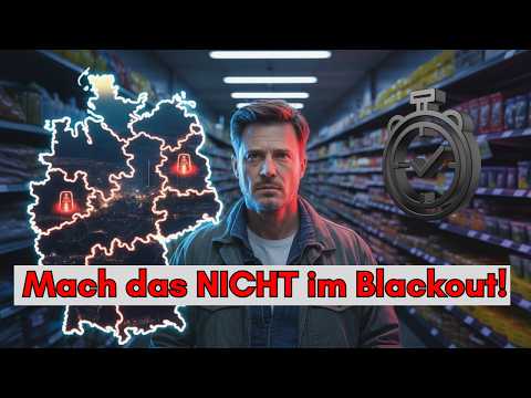 Blackout in Germany – If you do THIS in the first 24 hours, you're screwed.