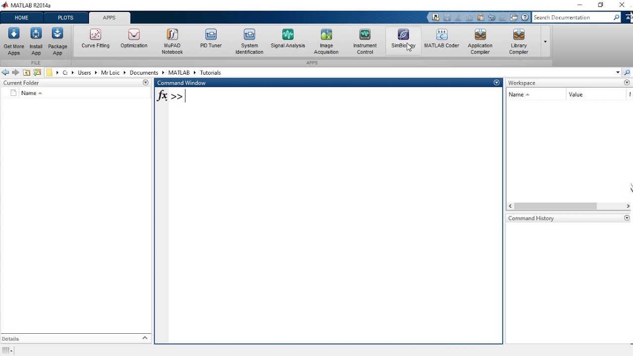 MATLAB 1.0.  Introduction to MATLAB Interface