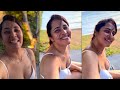 Anasuya Bharadwaj Romantic Moment With Her Husband Enjoying At Beach In Maldives