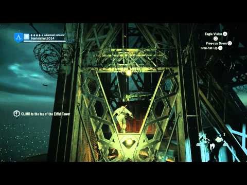 Assassin's Creed Unity - Climbing The Eiffel Tower [PC]
