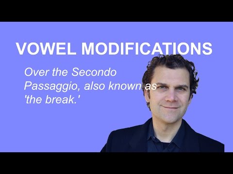Vowel Modifications over The Break - Quick Tip