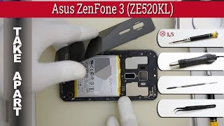 How to disassemble 📱 Asus ZenFone 3 (ZE520KL) Take apart Tutorial