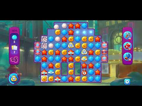 Fishdom: Level 1824 - NO BOOSTER Gameplay