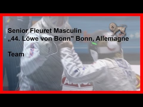 FIE World Cup Bonn - Men Foil Team - Piste Red