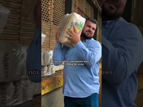 Solidariedade que Alimenta: Prefeitura recebe doação de alimentos da CEAGESP