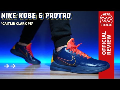 Nike Kobe 5 Protro Caitlin Clark Indiana Fever PE