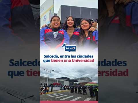 En Salcedo empezó a funcionar la Universidad Técnica de Cotopaxi. #salcedo #universidad