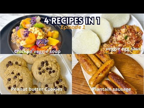 4 DELICIOUS NIGERIAN RECIPES YOU CAN TRY THIS WEEK |Ep:1 |riazkitchen 