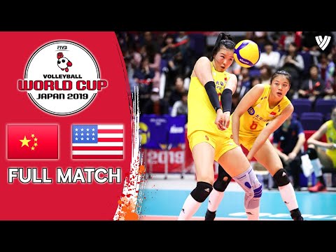 China 🆚 USA - Full Match | Women’s Volleyball World Cup 2019