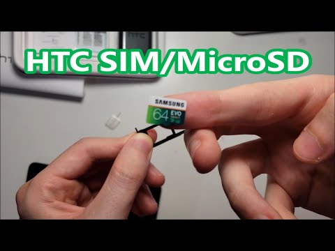 How to Insert or Remove SIM Card & Micro SD HTC U12+