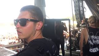 Motionless in White- Devils Night Live (Warped Tour 2018 8-5-18)